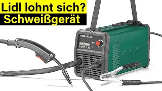 99 € Das billigste Schweißgerät der WELT vom Lidl  Parkside Inverter Fülldraht »PIFDS 120 A1« [upl. by Brosy533]