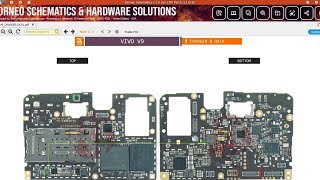 vivo v9 charging diagram  vivo v9 charging line  vivo v9 charging way  OMG mobile 10 [upl. by Ahsinrev976]