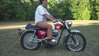 1968 BSA Scrambler [upl. by Novek921]