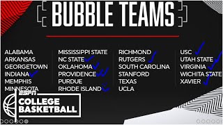 2020 NCAA Tournament Bubble Watch with Joe Lunardi  Bracketology Show [upl. by Marron]