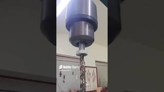 Using stand drill as a metal lathe [upl. by Urquhart874]