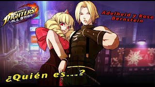 KOF AllStar ¿Quién es Adelheid [upl. by Mary]