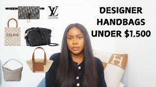 BEST DESIGNER HANDBAGS UNDER 1500  Bottega Dior Gucci Louis Vuitton [upl. by Aniala566]