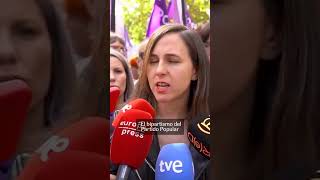 Más Madrid y Podemos acuden a la manifestación por la vivienda shorts [upl. by Bowerman]