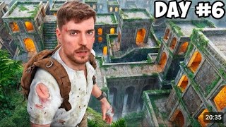 7 Days Exploring an underground City In Hindi  Mr Beast  mrbeast MrBeast [upl. by Bruyn]