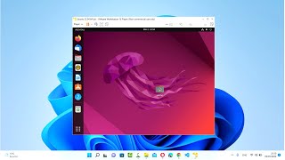 How to Install Ubuntu 2204 LTS on VMware Workstation Player On Windows 11 [upl. by Oiluj741]