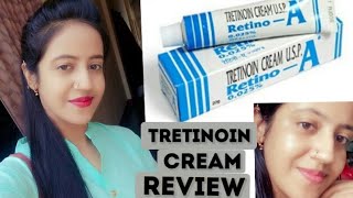 TRETINOIN CREAM USP RetinoA 0025REVIEW how to usebenefits Before amp After Result [upl. by Mccollum]