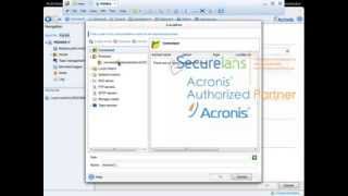 Acronis 115 Advanced Server Linux creación de imagen de respaldo Fedora 17 [upl. by Anirres865]