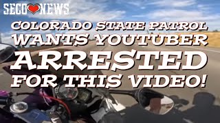 Colorado State Patrol Wants YouTuber Gixxer Brah Arrested for This Video [upl. by Einnek772]