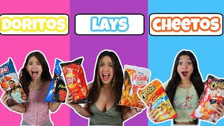 LAST TO STOP EATING SPICY CHIPS WINS MYSTERY PRIZE CRAZY REACTION [upl. by Nywloc]