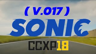 quotSonicquot CCXP 2018 Teaser Trailer Lost Media Recreation  V017 [upl. by Rebliw624]