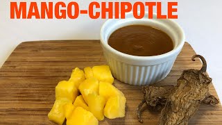 COMO HACER SALSA DE MANGO  Con Chipotle [upl. by Aserej]