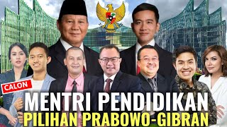 NADIEM MAKARIM RESMI DIGANT  INILAH SOSOK POTENSIAL CALON MENTRI PENDIDIKAN PRABOWO GIBRAN [upl. by Aihsenal]