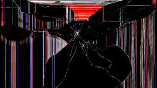 Broken TV Screen Glass amp REAL Glitches effects [upl. by Cida]