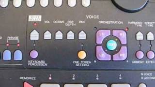 Yamaha PSR510 Keyboard [upl. by Siva81]