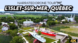 🛩️ Spectacular 4K Drone Footage Over LIsletsurMer Québec  Explore Natures Beauty 🌿✨ [upl. by Laurance333]