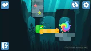 Snakebird Primer Level 53 Walkthrough [upl. by Ikcir881]