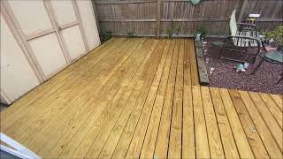 How To Seal A Deck With Thompsons Water Seal [upl. by Premer]