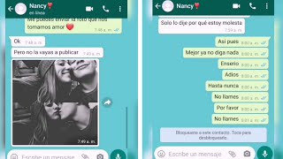 Conversación sad 💔 valora a tu novio 😭 [upl. by Adnac]