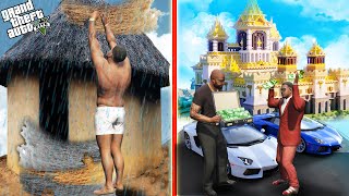 GTA 5  Franklin Shinchan amp Pinchan Find The Poor To Rich Life GTA 5 [upl. by Coplin500]