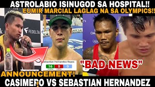 CASIMERO VS SEBASTIAN HERNANDEZ ANNOUNCEMENT ASTROLABIO ISINUGOD SA HOSPITAL MARCIAL TALO [upl. by Raffaello]