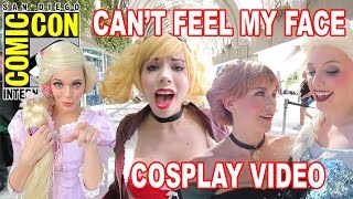 SDCC 2015 Cant Feel My Face Cosplay Music Video [upl. by Fulmis]