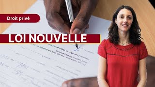 Droit privé  L’application de la loi nouvelle aux effets futurs des contrats [upl. by Eylatan23]