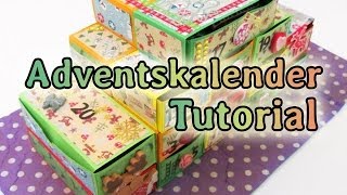 Tutorial 100 DIY Adventskalender [upl. by Ecnatsnoc57]