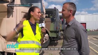 Les véhicules de lutte contre le feu conçus dans le 44 [upl. by Oilisab]