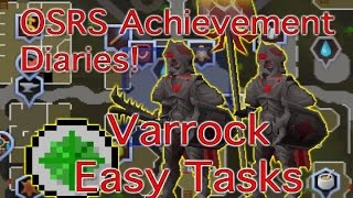 Varrock Easy OSRS Diary Completion  The Unhelpful Guide [upl. by Berty68]