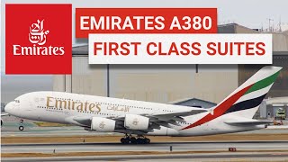 I FINALLY DID IT Emirates A380 First Class [upl. by Nierman]