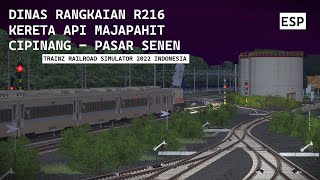 EKONOMI NEW GENERATION KERETA API MAJAPAHIT CIPINANG  PASAR SENEN  TRAINZ SIMULATOR INDONESIA [upl. by Freddi499]