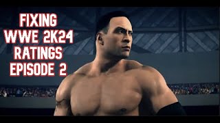 Fixing WWE 2K24 Ratings Ep 2  Becky Lynch Bam Bam Bigelow Cody Rhodes and Much More [upl. by Christis]