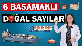 6 Basamaklı Doğal Sayılar Basamak Değeri ve Sayı Değeri 4 Sınıf Matematik Dersi [upl. by Oech146]