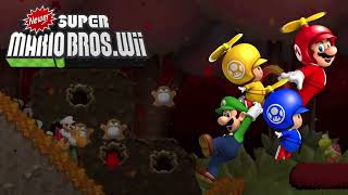 Autumn Theme  Newer Super Mario Bros Wii Slowed Down [upl. by Innad608]