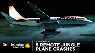 5 Remote Jungle Plane Crashes 🛬 Air Disasters  Smithsonian Channel [upl. by Nitnelav]