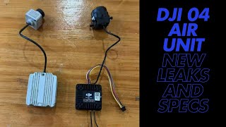 DJI O4 Air Unit New Leaks And Specs [upl. by Alverta]