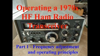 Ham radio in the mid 1970s How to use it [upl. by Idahs]