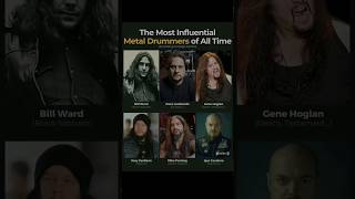 The Most Influential Metal Drummers Of All Time davelombardo joeyjordison mikeportnoy [upl. by Notfa]