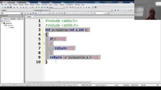 langage C  Cour 14 fonctions récursive [upl. by Porush]