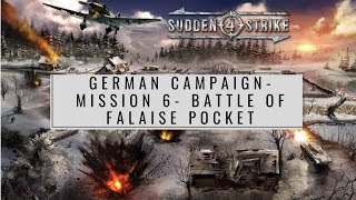 Sudden Strike 4  German Campaign  Mission 6  The Battle of Falaise Pocket  3 Stars [upl. by Chev29]