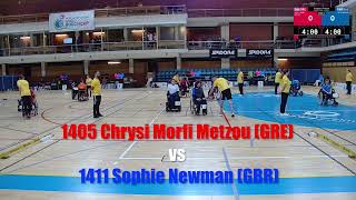 Póvoa de Varzim World Boccia Cup 12072024 ¼ Final Chrysi Morfi Metzou 🇬🇷 vs Sophie Newnham 🇬🇧 BC4 [upl. by Bently]