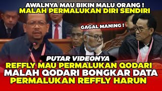 AWALNYA REFLY HARUN MAU PERMALUKAN QODARI MALAH QODARI YANG PERMALUKAN BALIK REFFLY DIBAYAR KONTAN [upl. by Nedra534]