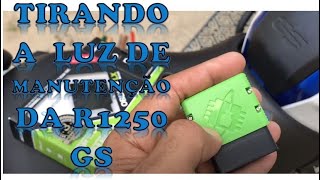 APAGANDO LUZ DE SERVIÇO DA R1250 GS OBDLink LX [upl. by Nylecyoj]