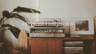 ○increase intelligence subliminal○ [upl. by Lsil]