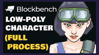 Lowpoly Character in Blockbench  FULL PROCESS  Blockbench Timelapse [upl. by Seftton192]