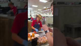 Two Brits try Brisket from Bucees [upl. by Hillegass]