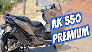 KYMCO AK 550 PREMIUM 2023★ Review amp TestRide ★ 🔥🔴  ENGLISH 💯✅ [upl. by Eniamrehs]