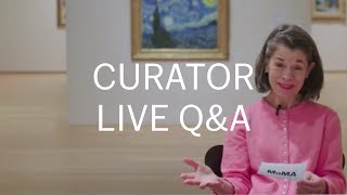 LIVE QampA with MoMA Curator Anne Umland April 24 [upl. by Mikahs]