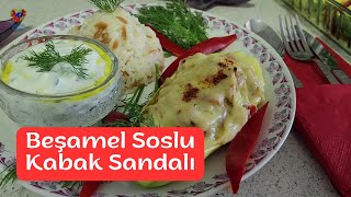 Beşamel Soslu Kabak Sandalı [upl. by Erdeid160]